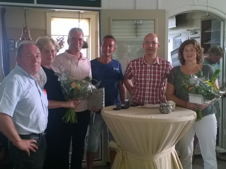 Gerwin Vonk en Hans van Werd 25 jaar in dienst van De Groot en Schagen